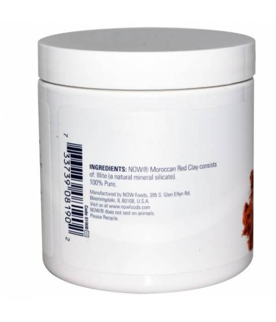 Now-Solutions-Moroccan-Red-Clay-Powder-170g